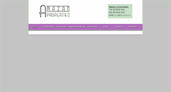 Desktop Screenshot of amazanproperties.co.uk